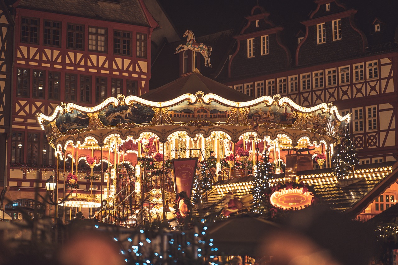 Stockfoto Weihnachtsmarkt